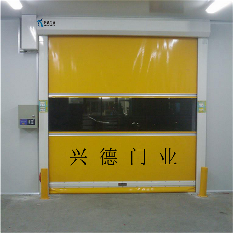 興德門(mén)眾多企業(yè)廠(chǎng)房選擇，只因快硬質(zhì)快速門(mén)的人性化