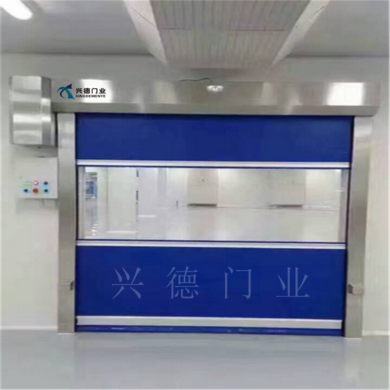 興德門(mén)眾多企業(yè)廠(chǎng)房選擇，只因快硬質(zhì)快速門(mén)的人性化