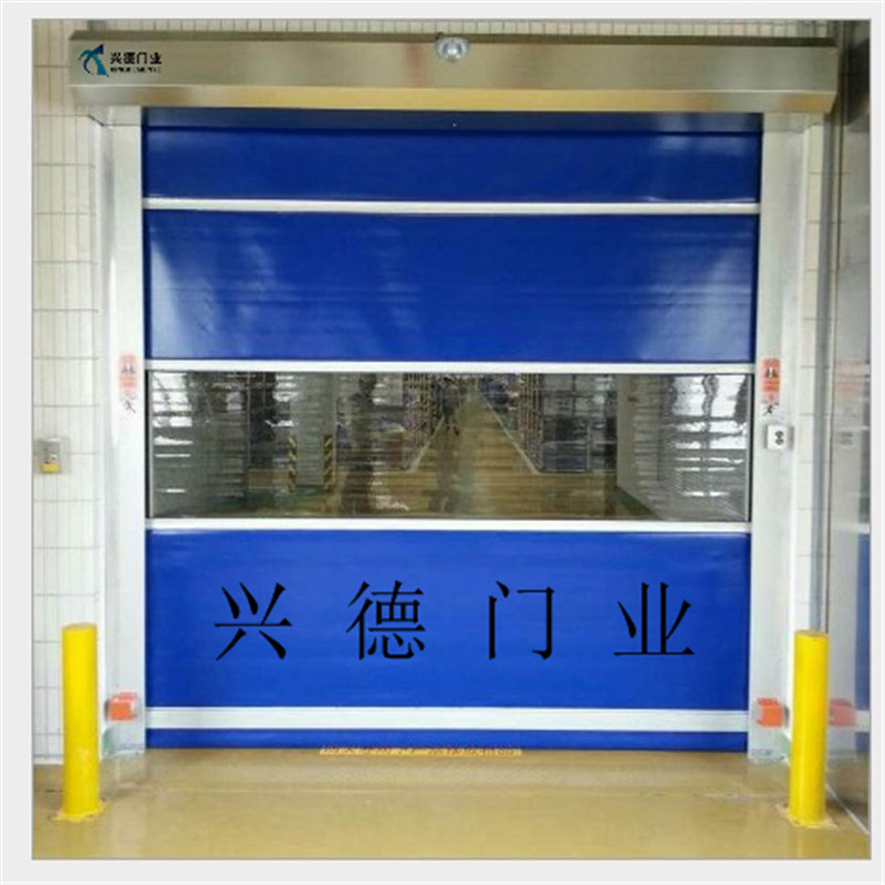 興德門(mén)眾多企業(yè)廠(chǎng)房選擇，只因快硬質(zhì)快速門(mén)的人性化